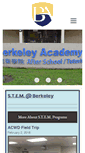 Mobile Screenshot of berkeleyacademy.org